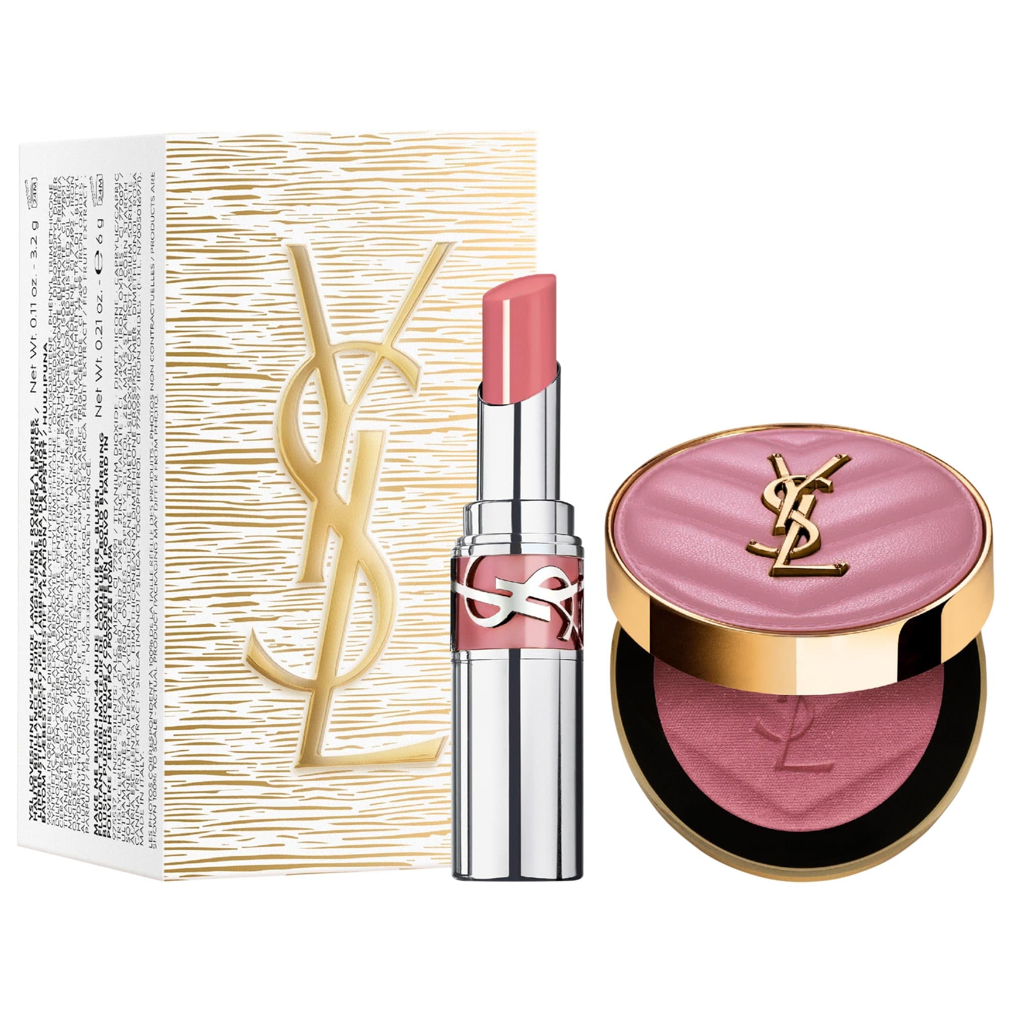 Yves Saint Laurent Lip and Blush Set Nude
